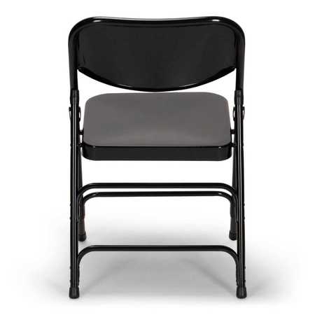 Atlas Commercial Products Black Steel Folding Chair MFC22BK